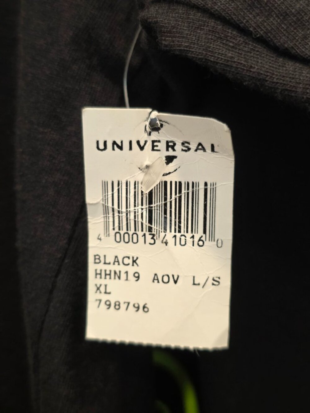 NWT Universal Studios Halloween Horror Nights Academy Of Villains Black Shirt XL - Picture 7 of 9